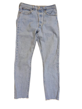 Levi's 501 Skinny Jeans Button Fly Size 30